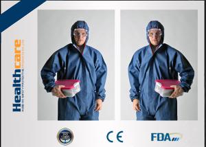 Quality Polypropylene Disposable Protective Clothing / Disposable Painting Overalls With Hood wholesale