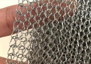 Quality 316L Knitted Stainless Steel Mesh Corrosion Resistant wholesale