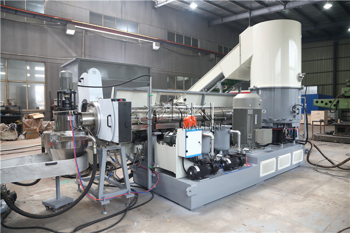 PE Shopping Bag Plastic Granulating Line BOPP Plastic Film Recycling Machine