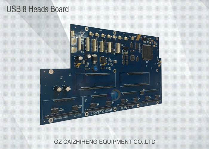 Professional Durable Laser Printer PCB Blue USB 8 Heads Headboard