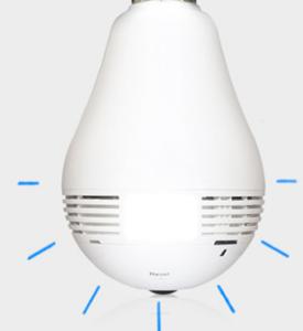 Quality Panorma Home Smart Camera,bulb wifi full view camera wholesale