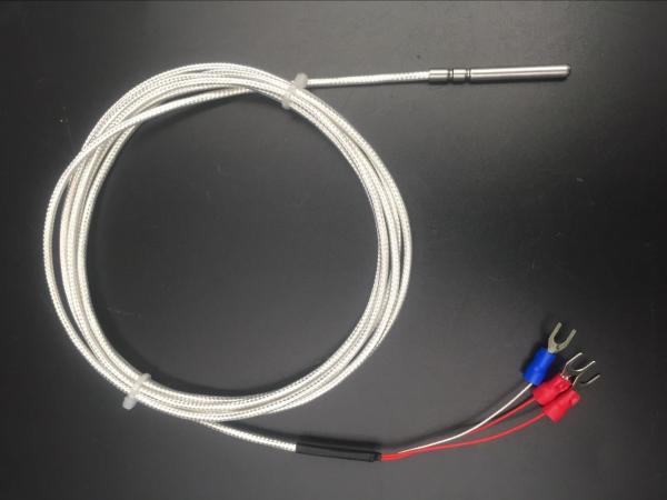 Cheap CE Approved Spring Loaded Thermocouple / Rtd Pt100 Temperature Sensor for sale