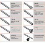 Rock Moil Point Hydraulic Breaker Chisel 1700mm Length 42CRMO
