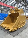 Wear Resistant 0.8-6.8cbm Rock Bucket For Long Reach Boom Use Cat Komatsu JCB