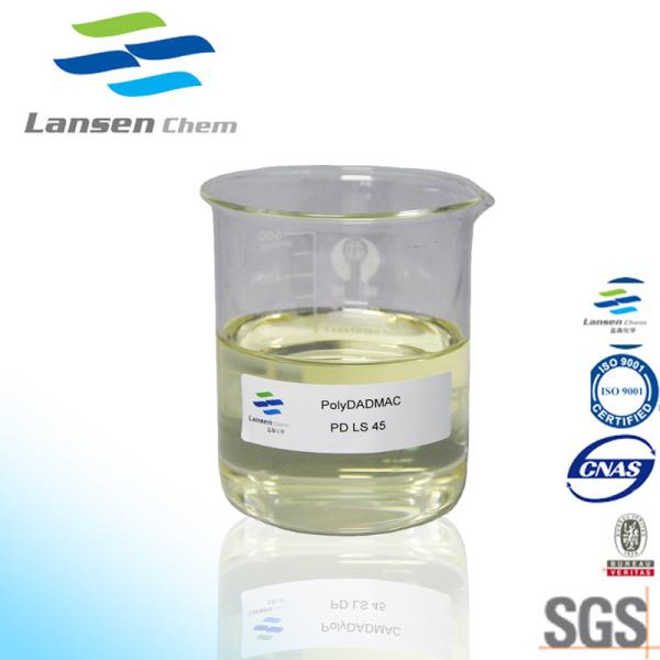 Paper Making Polydadmac Retention Filtration Coagulant Dyeing Antistatic