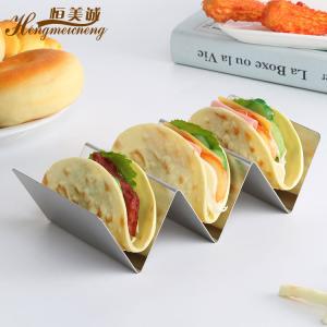 Quality Stainless Steel Taco Holder Stand Taco Tray Mexico Pancake Holder Baking rack wholesale