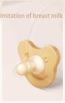 Liquid Super Soft Bear Pacifier Anti Bloating Silicone Baby Sleeping Toy