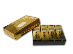 Quality Gold Color Paper Box Packaging For Golf Ball CMYK Printing Foil Stamping wholesale