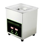 Stainless Steel 304 Digital Ultrasonic Cleaner For Watches Silver Jewelry Lens