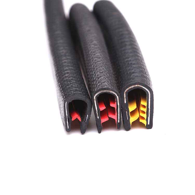 Silicone Vertical Bulb Trim Seal for Car Trunk Door Weatherstrip Repair by Customized