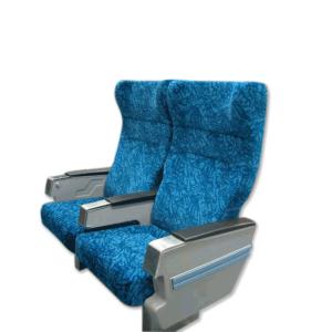 Quality Cushioned Train Chair Seat Q235 SS Aluminum With Reclining Arrangement wholesale