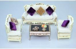 Quality European style model sofa----1:25 mini European scale sofa,model furniture, model stuffs wholesale