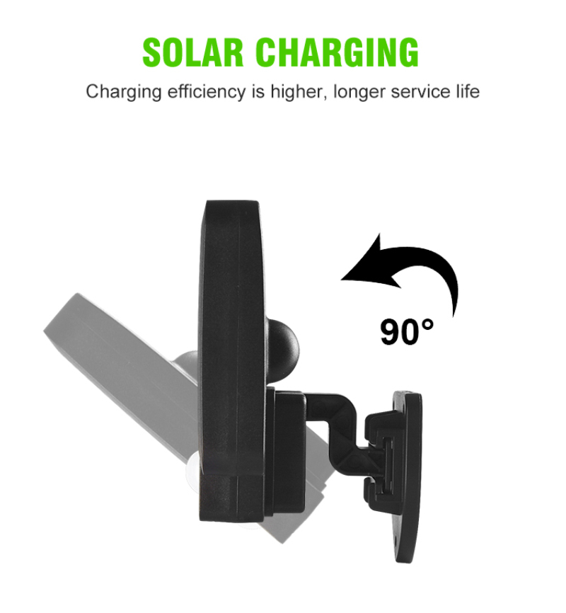 6500K 5m Induction Outdoor LED Lawn Light 72COB Solar Led Wall Light