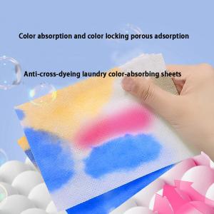 Quality Nano Anti Cross Color Master Film Laundry Sheets Detergent For Home Color Absorbing Film wholesale
