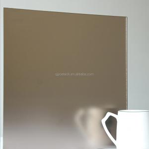 Quality Aluminum Mirror Type Tinted Euro Bronze Acid Etched Double-Coated Silver Glass Sheet wholesale