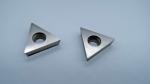 Triangle Shape Anti Deformation PCD Cutting Inserts High Reliability