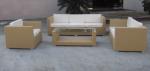5pcs garden PE rattan sofas