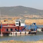 Long Distance Discharge Sand Dredging Equipment With Diesel Oil Power Type And