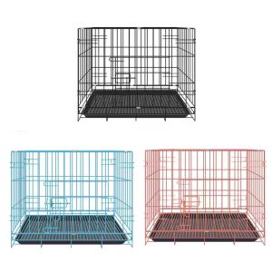 Quality Dog Cat Pet Training Products Bottomless Quadrate Stainless Steel Dog Cages wholesale