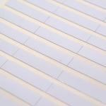 25x6mm 2mil White Gloss High Temperature Resistant Polyimide Label For Anti