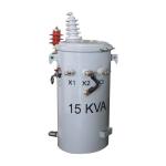 15kva Pole Mount Distribution Single Phase Transformer Oil Immersed 4160v To