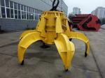 High Efficiency Hydraulic System Crane Grab Bucket For Scrap Steel Easy To