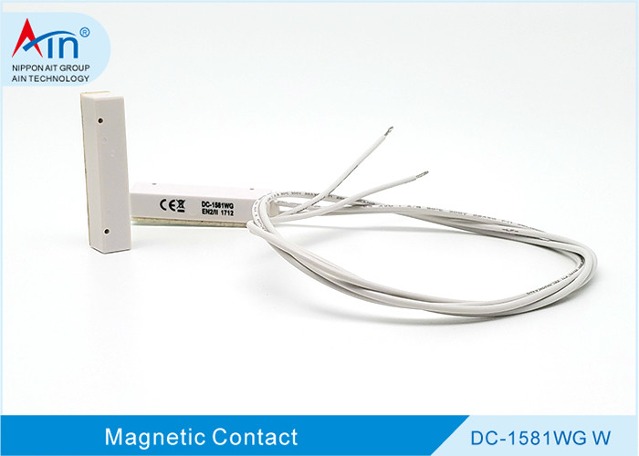 DC-1581WG W; Easy Installation Magnetic Alarm Contacts , Magnetic Contacts For Alarm System