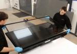 High Resolution Anti Fingerprint Acid Etched 8mm Non Glare Glass