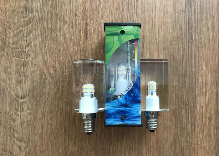 E14 Crystal LED Candle Light Dimmable AC220V 2700K 4.3W LM80 SMD2835