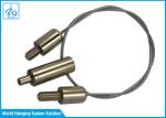 Steel Wire Cable Grippers Herringbone Suspension Kit For Ceiling Lights