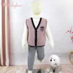 Baby Sleeveless Coat Warm Clothes Knit Sweater Boy and Girl Cotton Toddler Kids