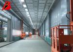 Double Layer Fans Metallic tunnel oven 30um Painting Production Line