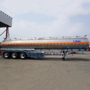 Quality CIMC 54000L Tri Axle Oil Tanker Truck Trailer In Nigeria wholesale