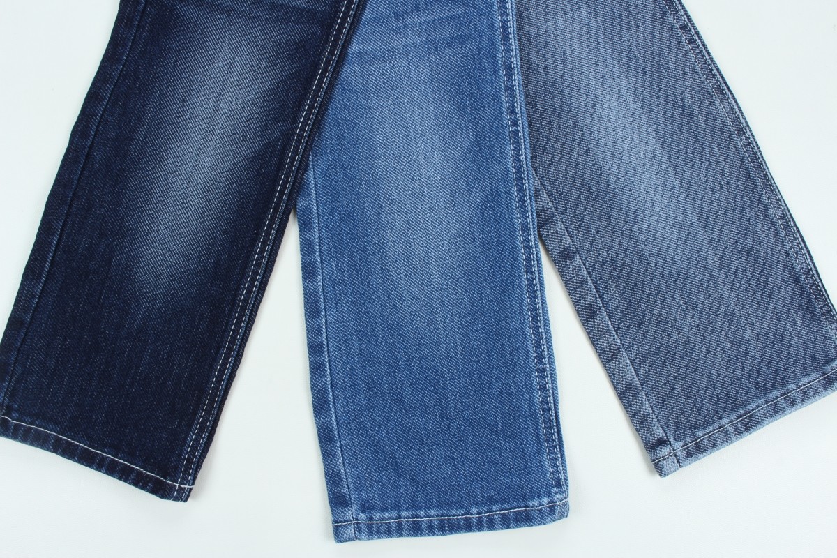 Special Weaving 11 Oz Softness And Warp Slub Woven Denim Jeans Fabric