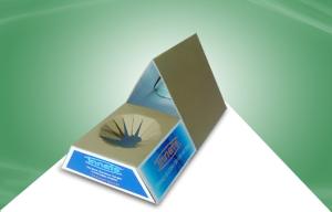 Quality Cardboard Countertop Displays Cardboard Display Box for Single Vacuum Bottle wholesale