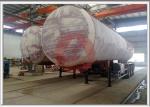 3 Axle LPG Tank Semi Trailer High Pressure Vessel Hydraulic Operating