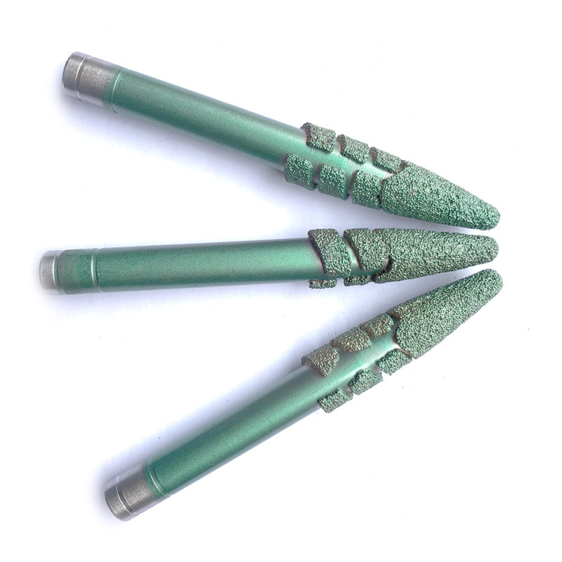 Super diamond rofo carving tools for hard grainte stone engraving tools