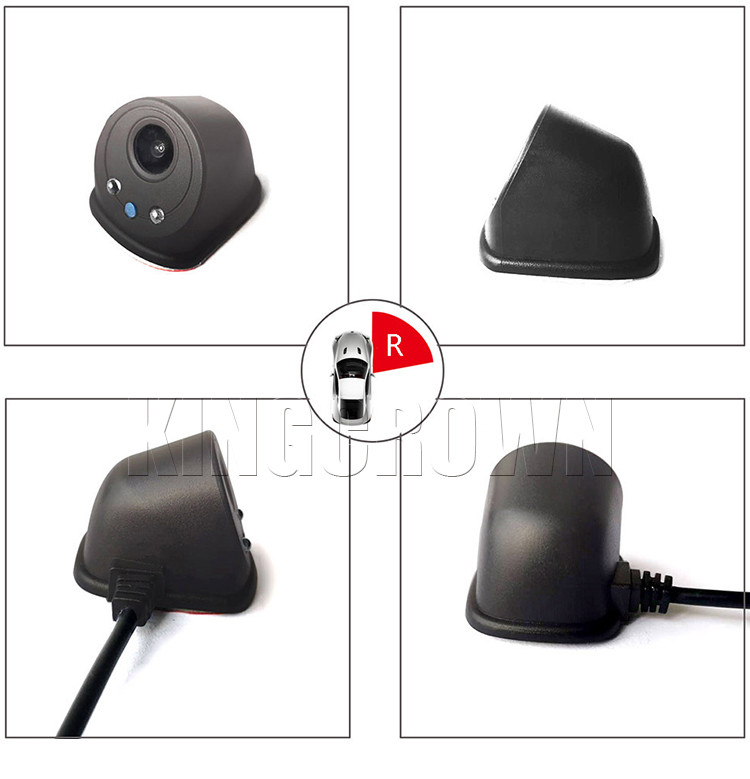 DC24V Vehicle Data Recorder Front View Wifi Reversing Camera Android ISO With USB Interface