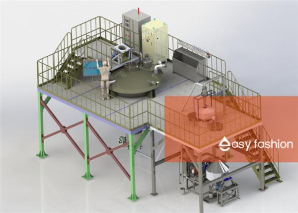 Centrifugal Atomization Metal Powder Atomization Equipment Easily Operation For