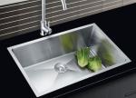 Handmade Stainless Steel Kitchen Sinks Arc Single Bowl Kitchen Sink Stainless