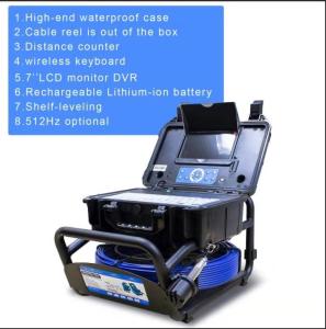 Quality Rechargeable Battery 480TVL Industrial Endoscope Camera With Meter Counter wholesale