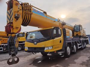 Quality XCMG Heavy Equipment XCT100L6 100Ton Used Mobile Truck Crane for Sale wholesale