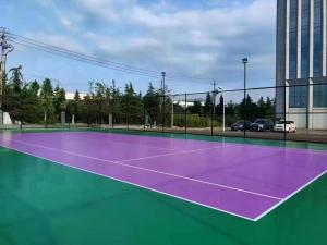 Quality Granules Basketball Floor Coating 13mm Tennis Court Coating Rubber wholesale