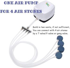 Quality 250GPH Fish Aquarium Air Pump For 600 Gallon Tan wholesale