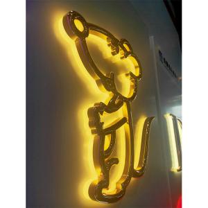 Quality LED Luminous Character Acrylic Billboard Stainless Steel Metal Luminous Character 3D LED Sign wholesale