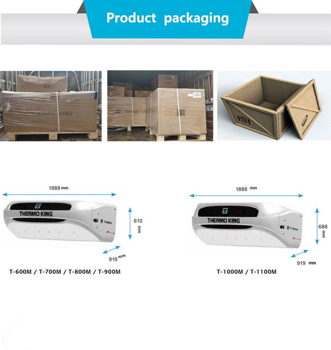 T-680 Pro T-80 Refrigerator Cooling Equipment Unit Self Powered Truck Box Thermo King 10