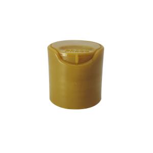Quality Polypropylene 24mm Yellow Disc Top Cap For Shampoo Bottle wholesale