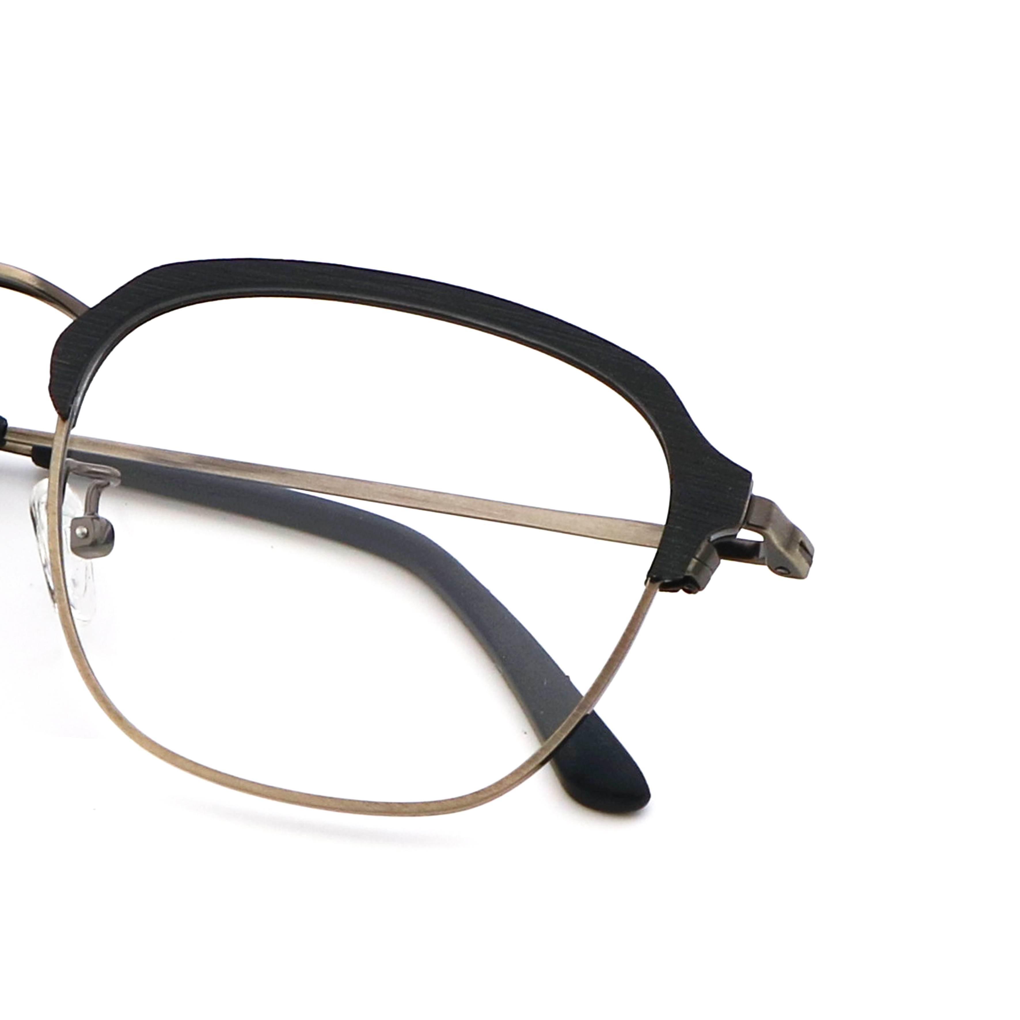 Polygons Wood Grain Acetate Optical Frames For Men And Women MR 8120