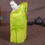 Aluminum Foil Plastic Beverage Bags , Disposable Spout Pouch Packaging