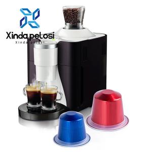 Quality Compostable Coffee Capsules Recycling For Nespresso Muti-Color Production Line Aluminium wholesale